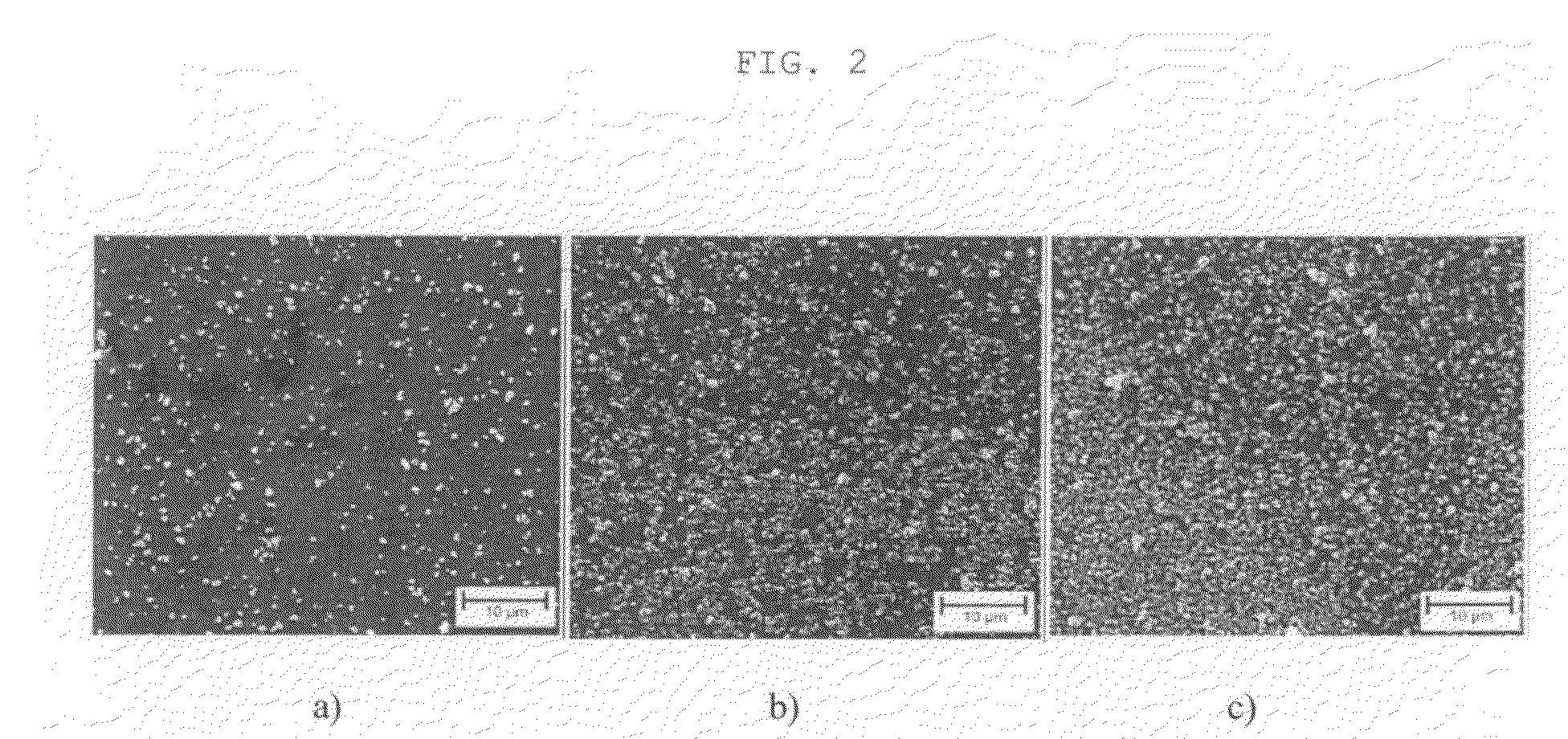 Structured coatings for implants and process for the preparation thereof