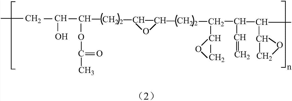 Modified polybutadiene prepolymer as well as preparation method and application thereof