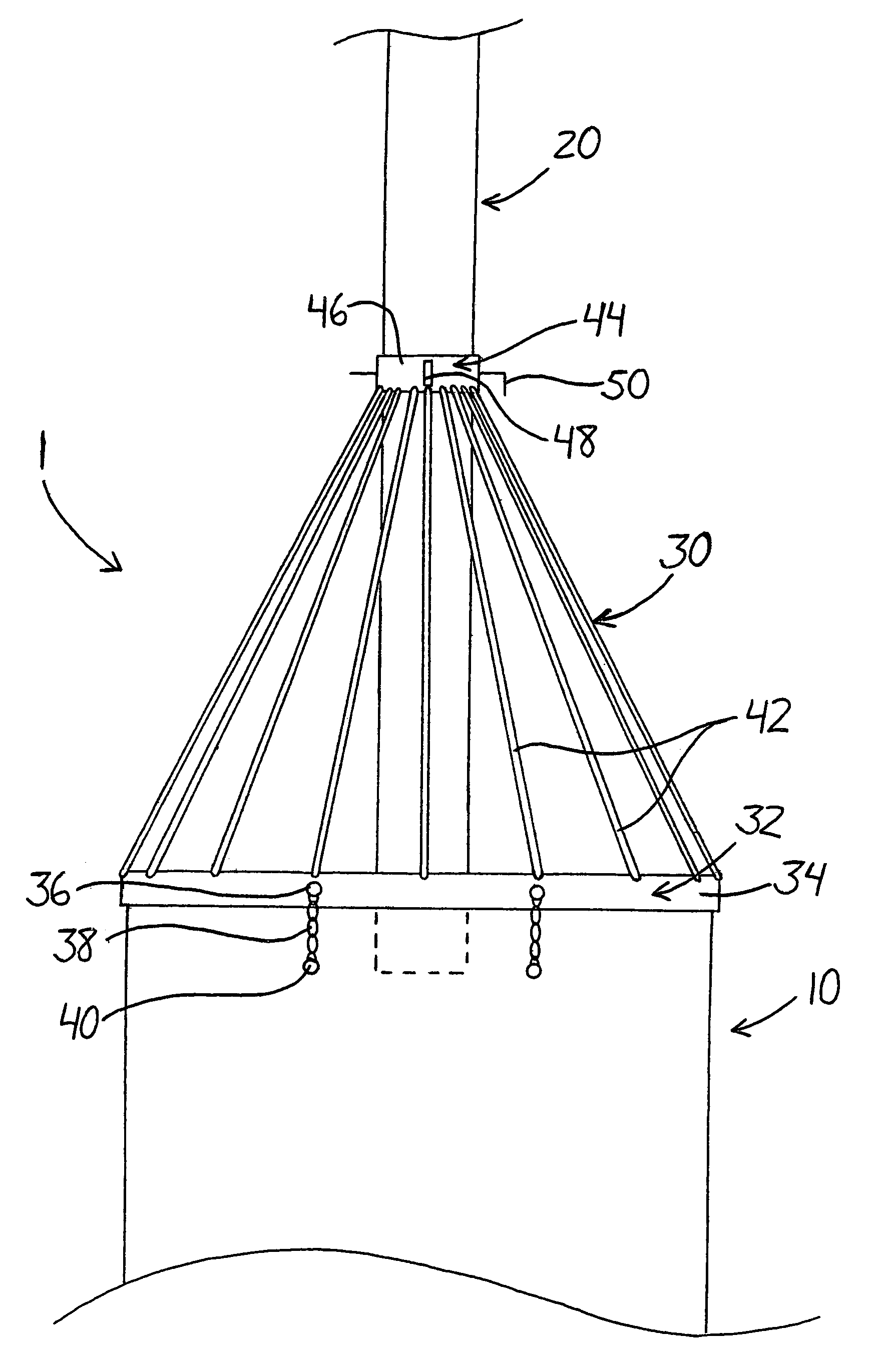 Beaver control device for a culvert pipe