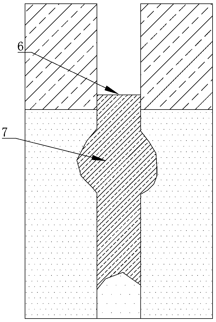 Non-excavation in-situ replacement filling spiral drilling method of unconsolidated stratum