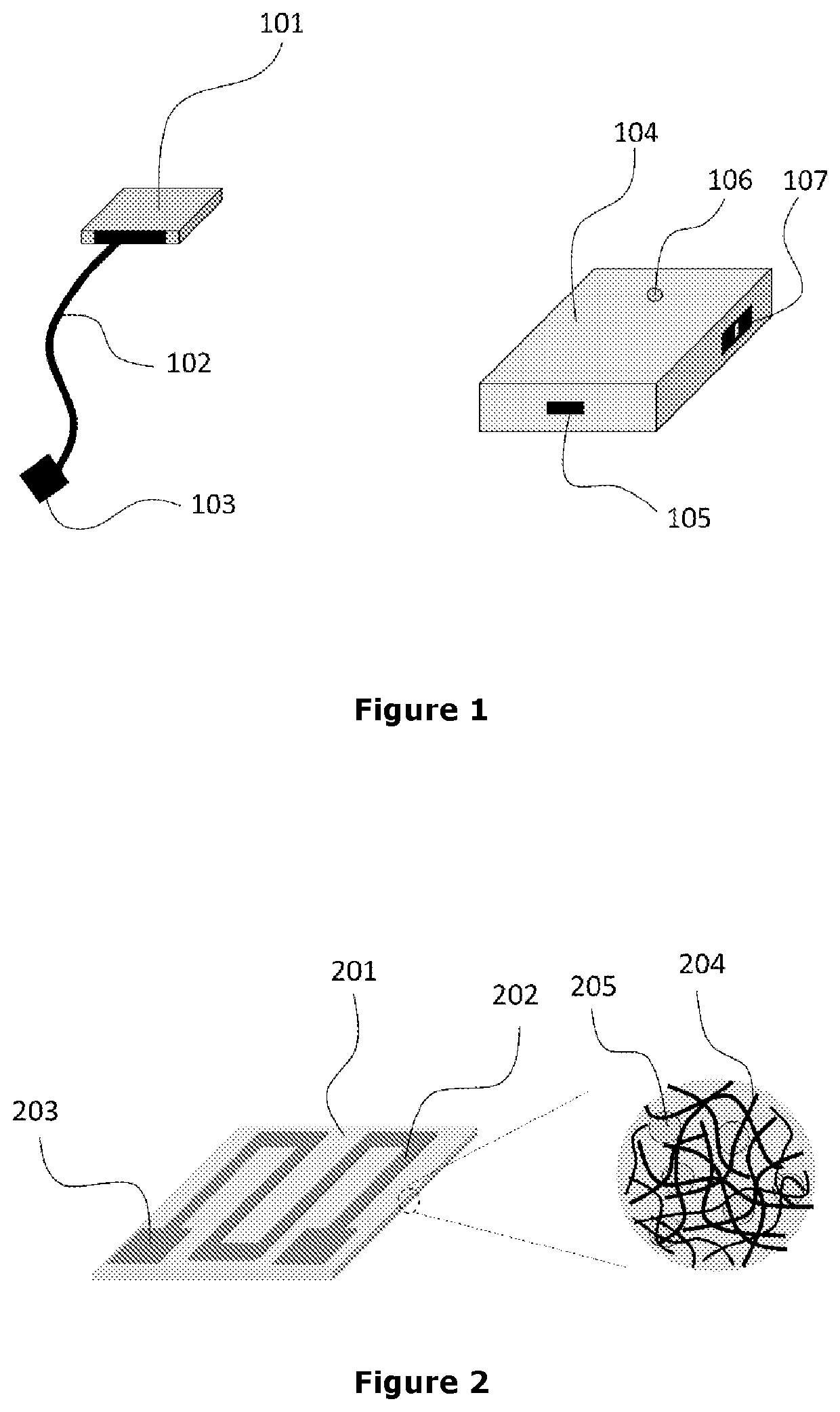 A mobile RF radiation detection device