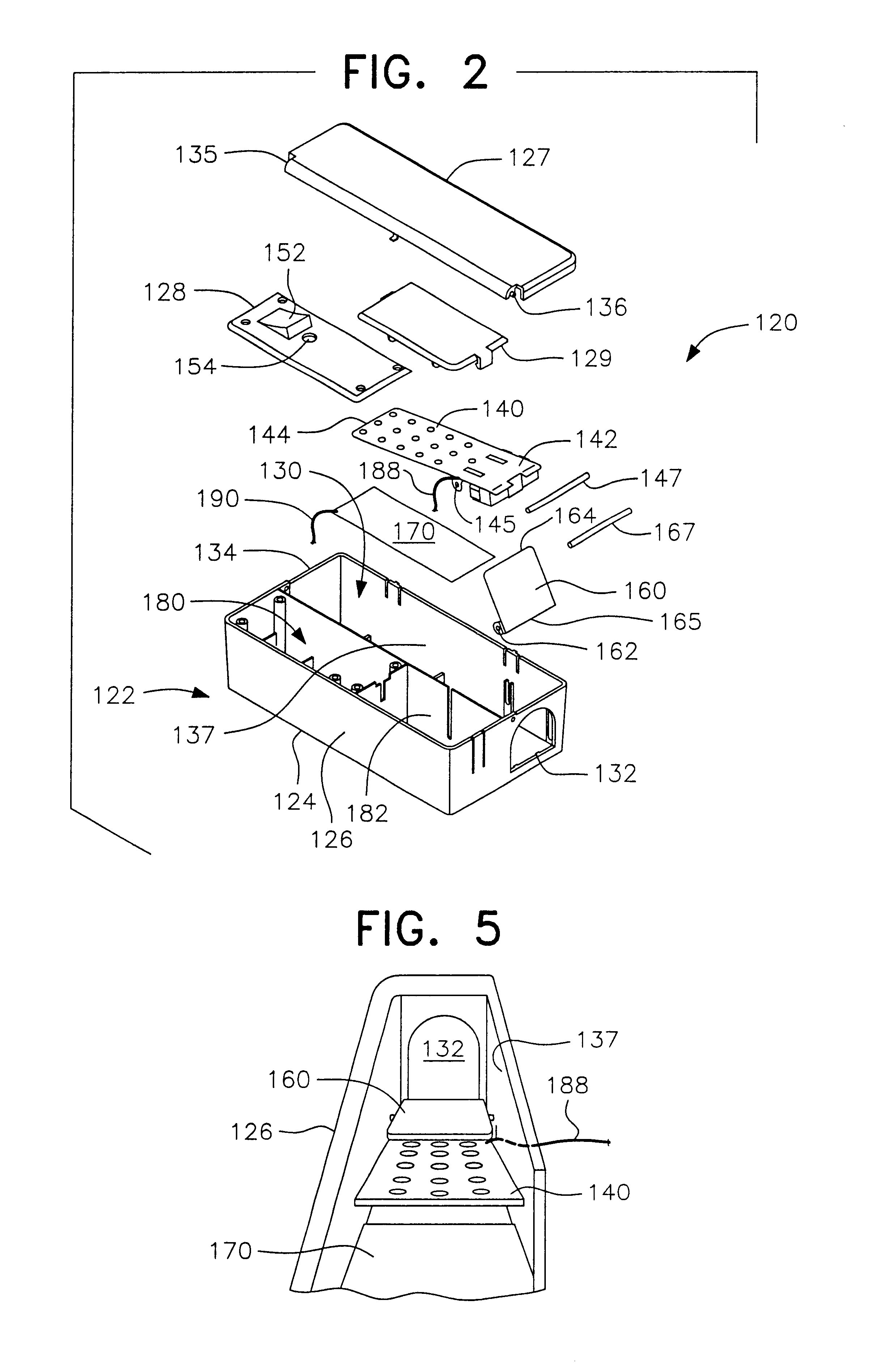 Electronic animal trap