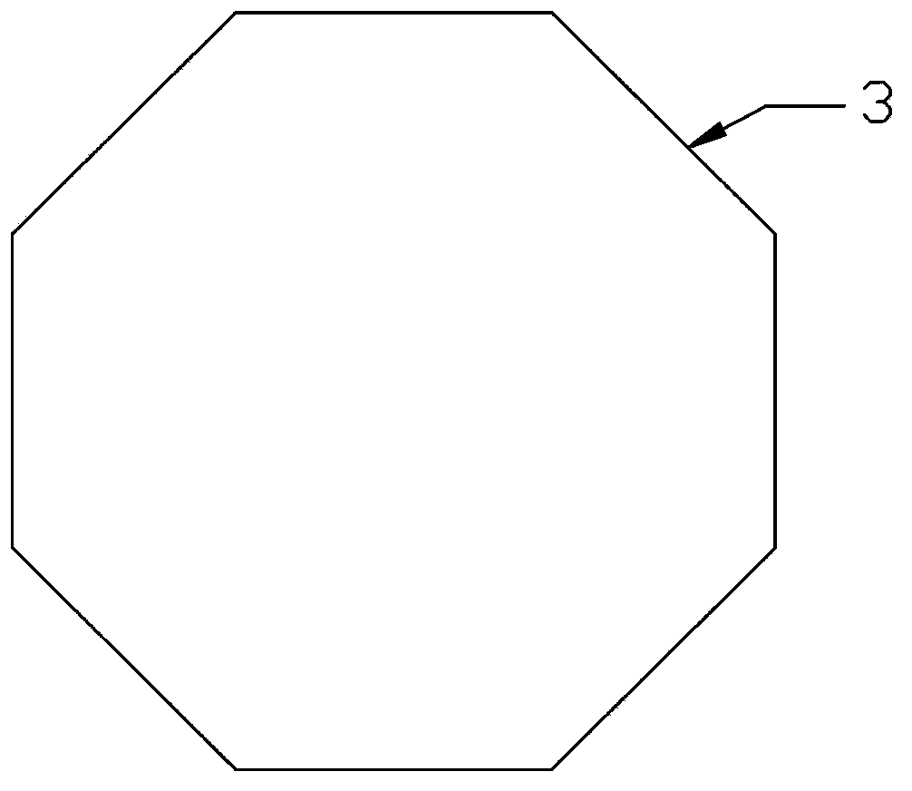 Manufacturing method of octagonal diamond with eight hearts and eight arrows inside