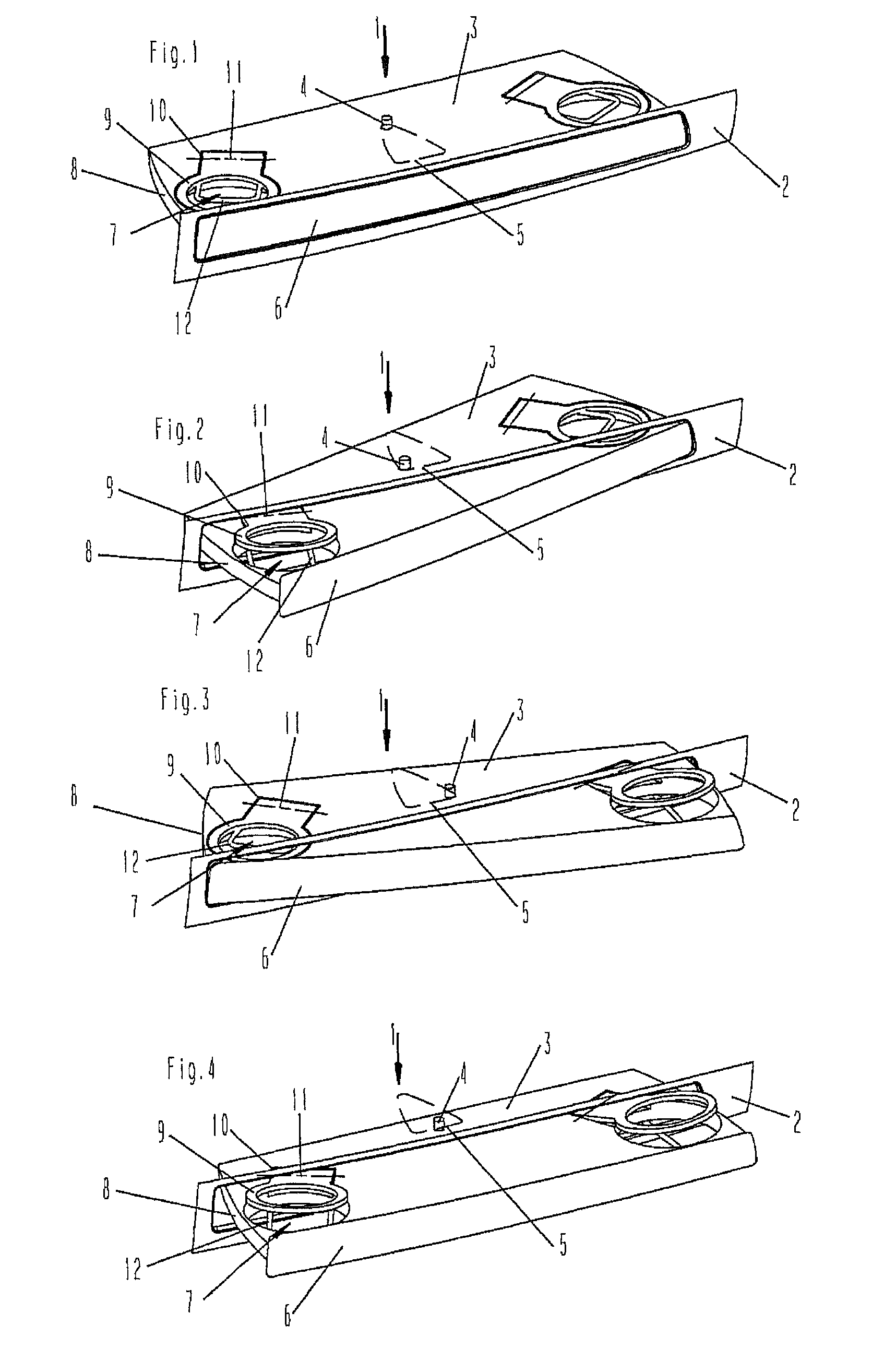 Holder for a beverage container