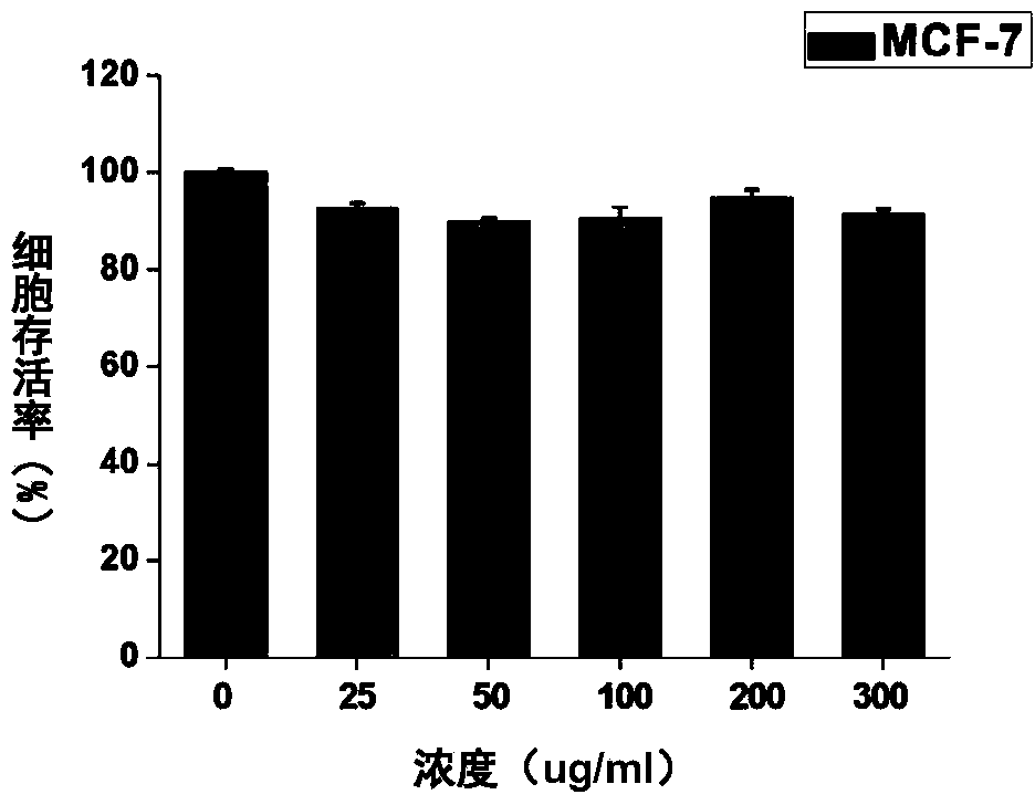 Nostoc commune antitumor polysaccharide as well as preparation method and application thereof