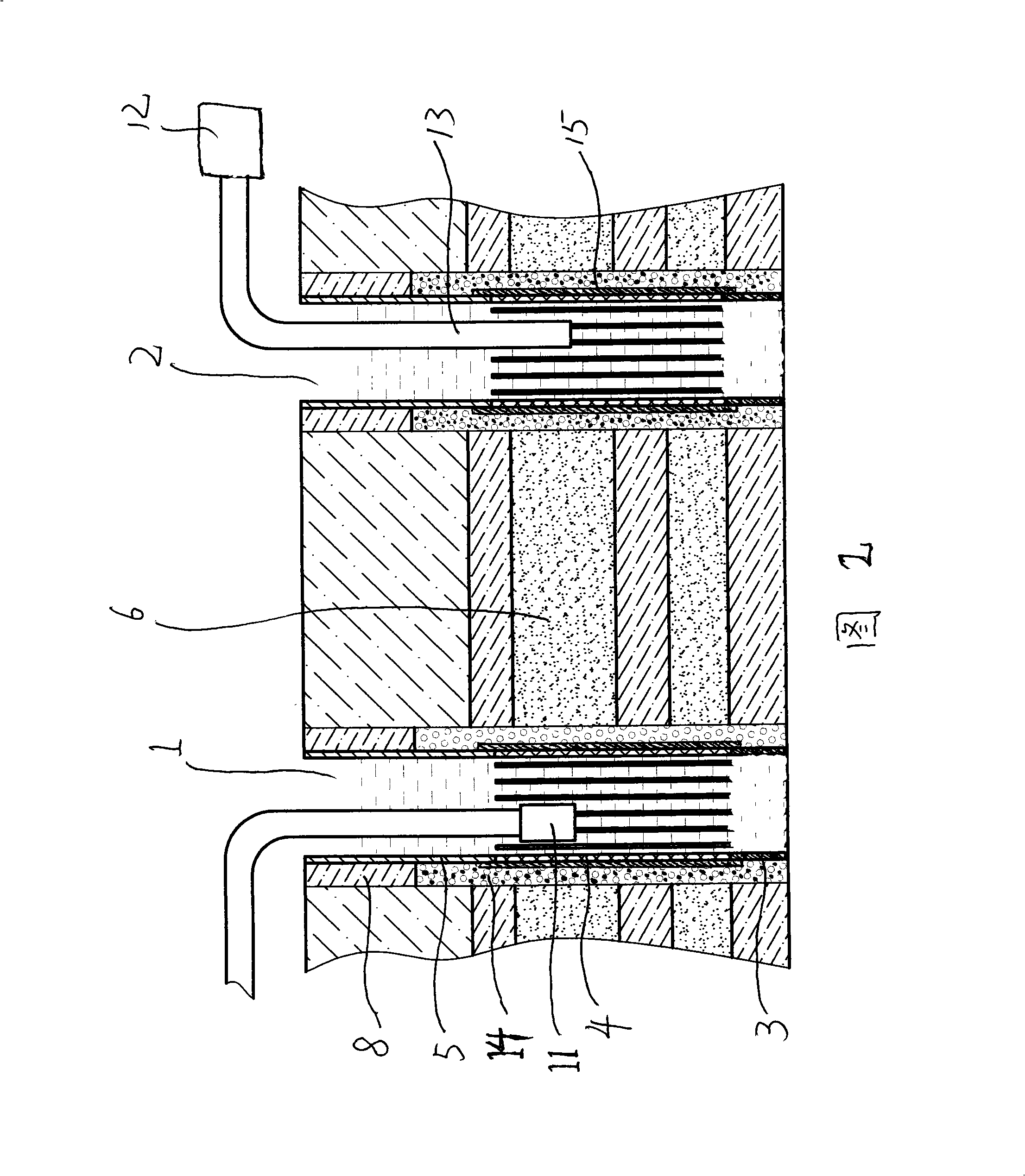 Ground water back pouring cyclic utilization method