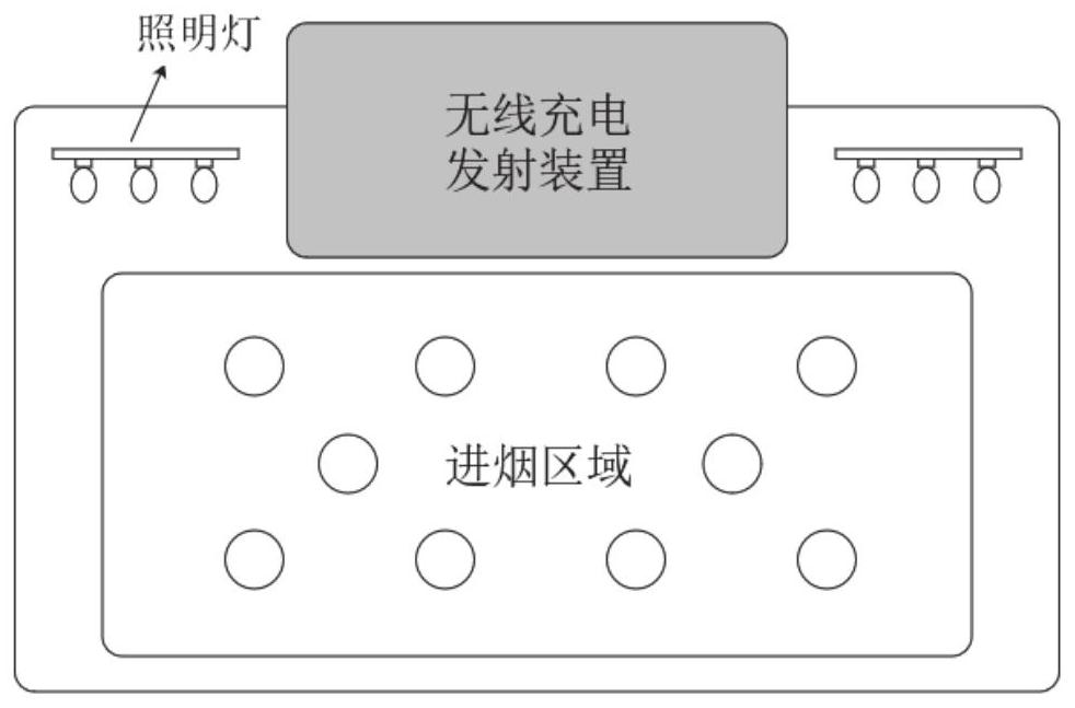 Integrated intelligent system and method for range hood and gas stove based on wireless power supply