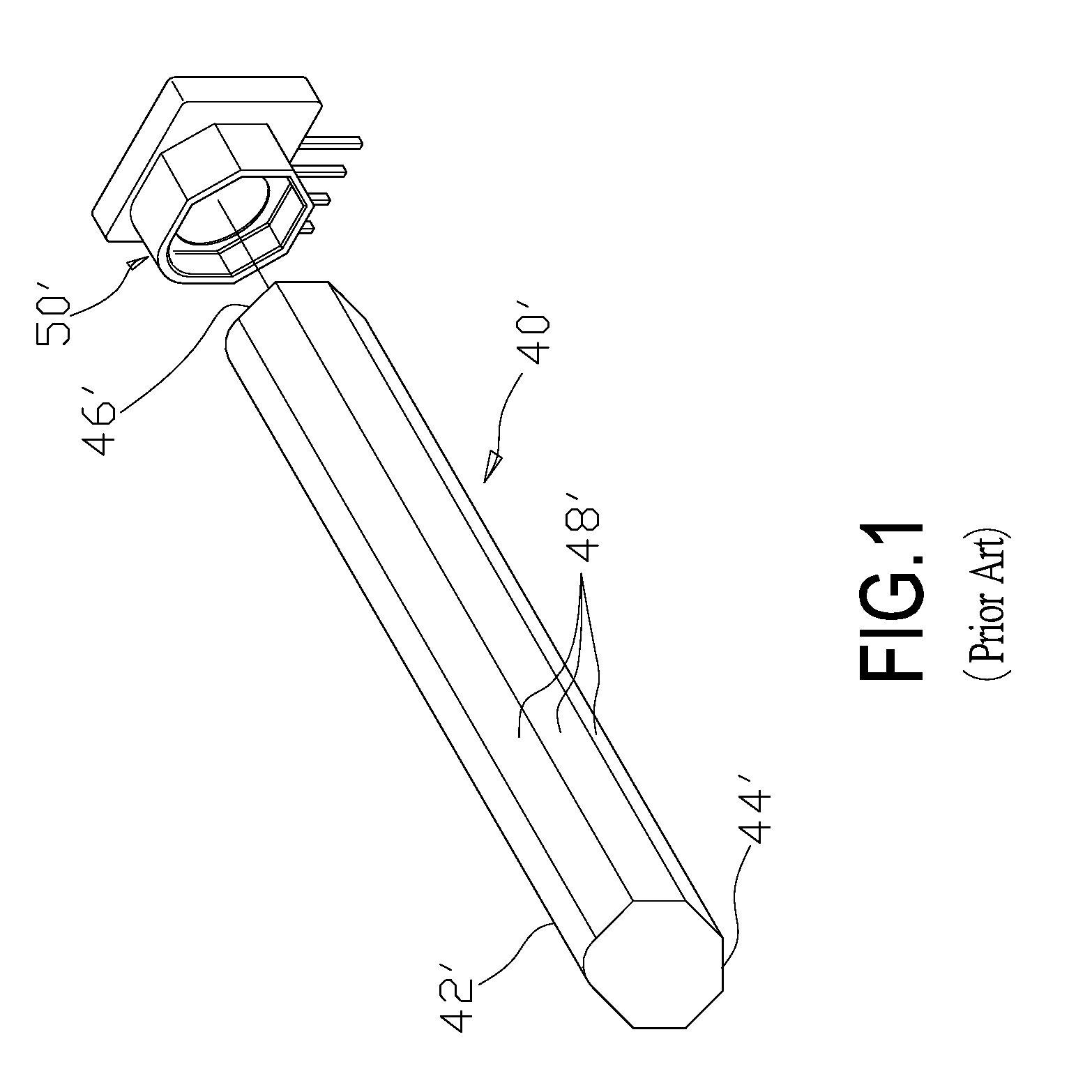 Linear light source for enhancing uniformity of beaming light within the beaming light's effective focal range