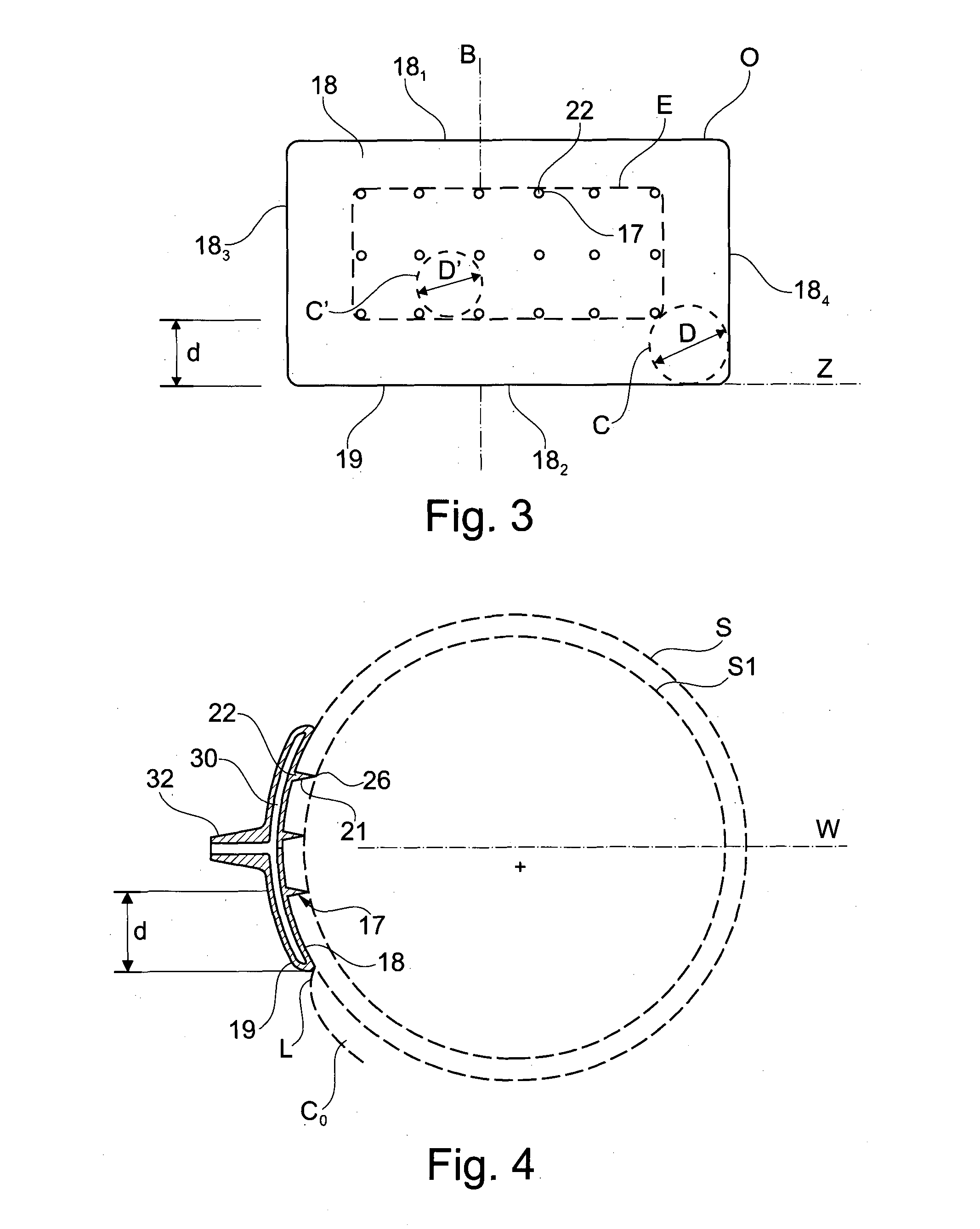 Device for the treatment of an ocular disease