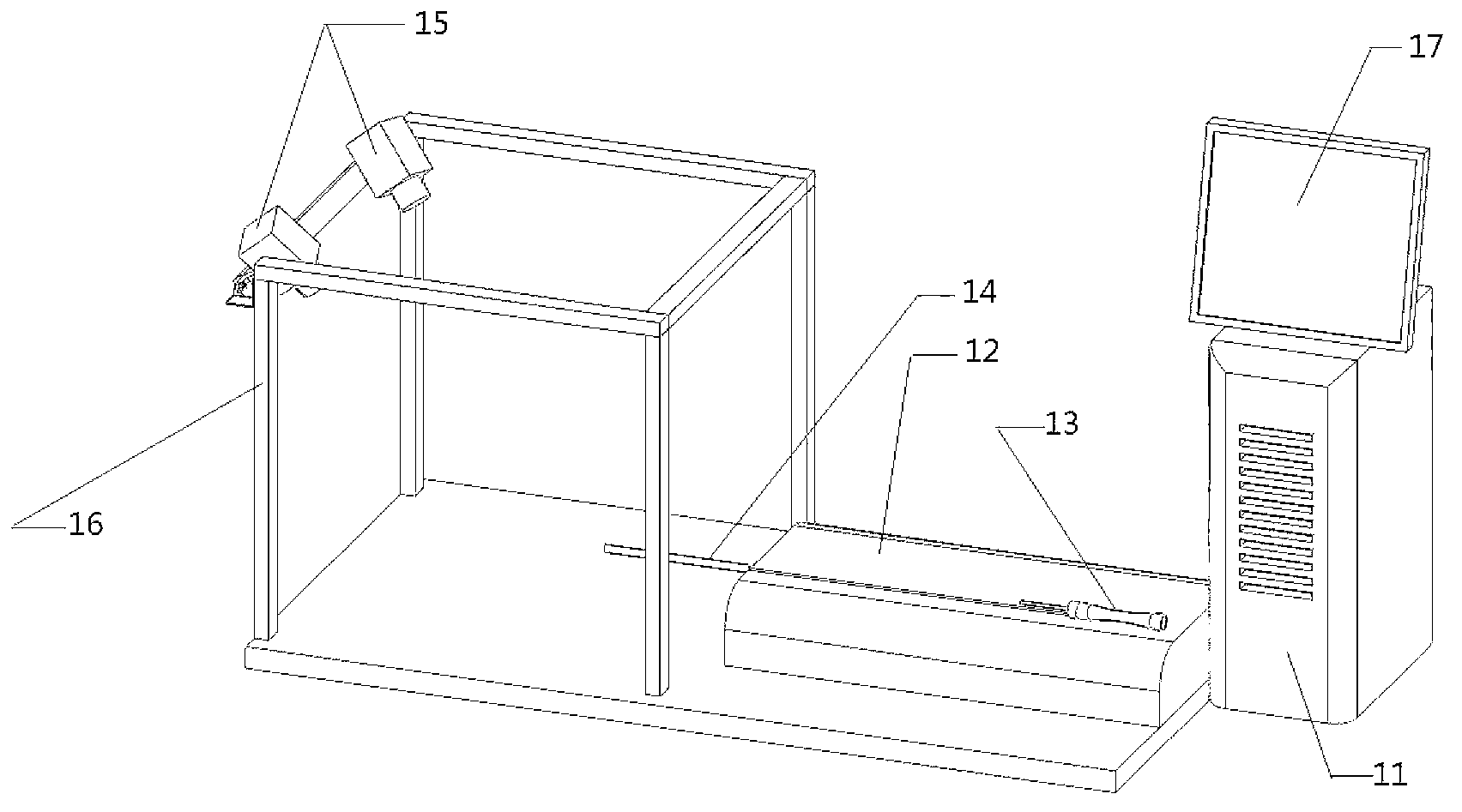 Atrial fibrillation catheter ablation simulation based on optical binocular positioning