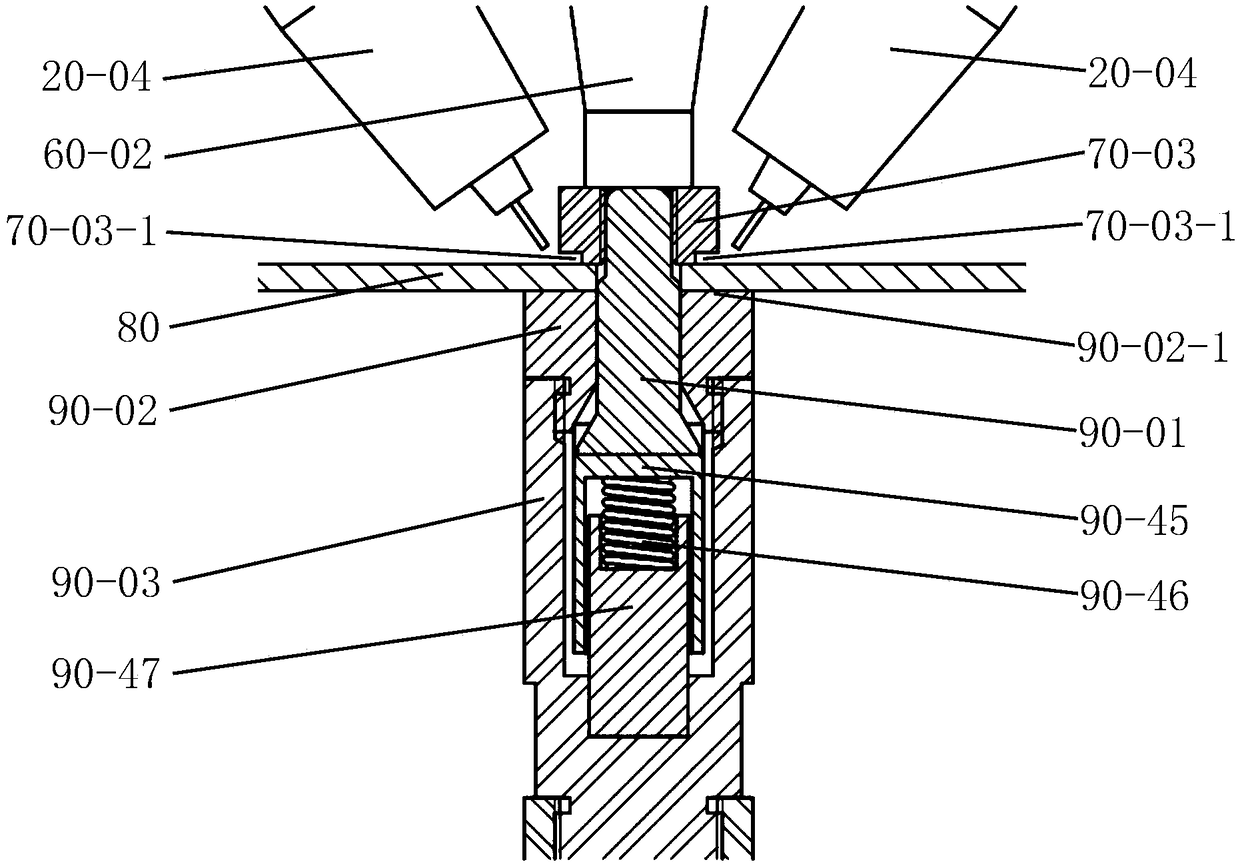 Threaded fastener and workpiece used for MIG brazing and flame brazing