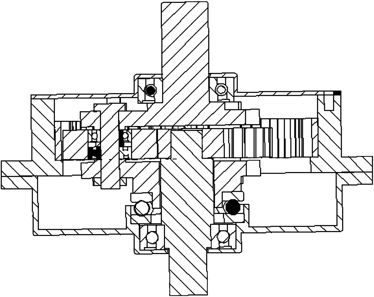 Reverse loop heat pipe heat exchange system for intelligently controlling air flow according to water level