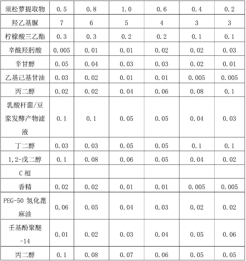 Water balancing translucent patting pearl toner and preparation method thereof