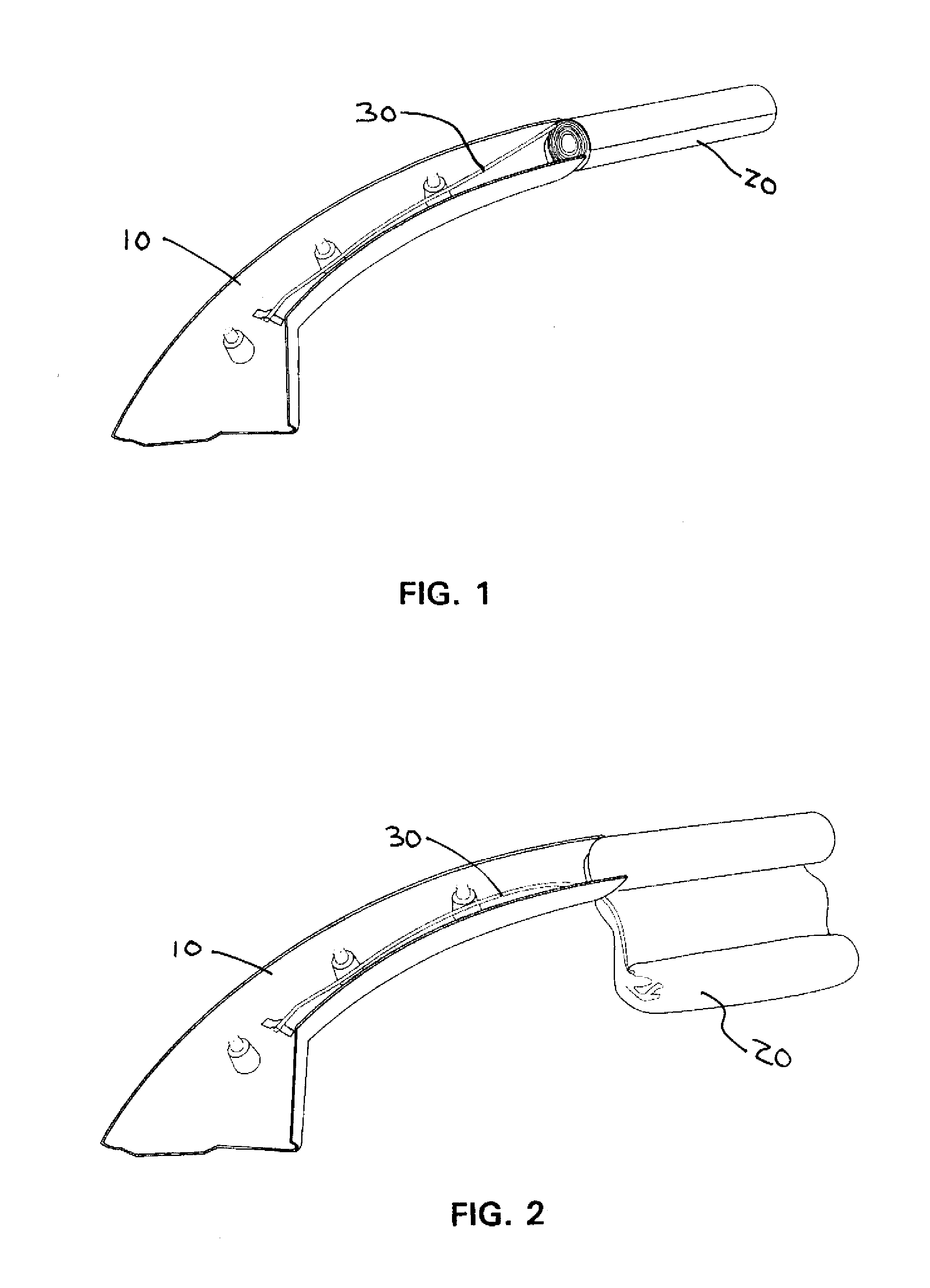 Air Bag Deployment Ramp