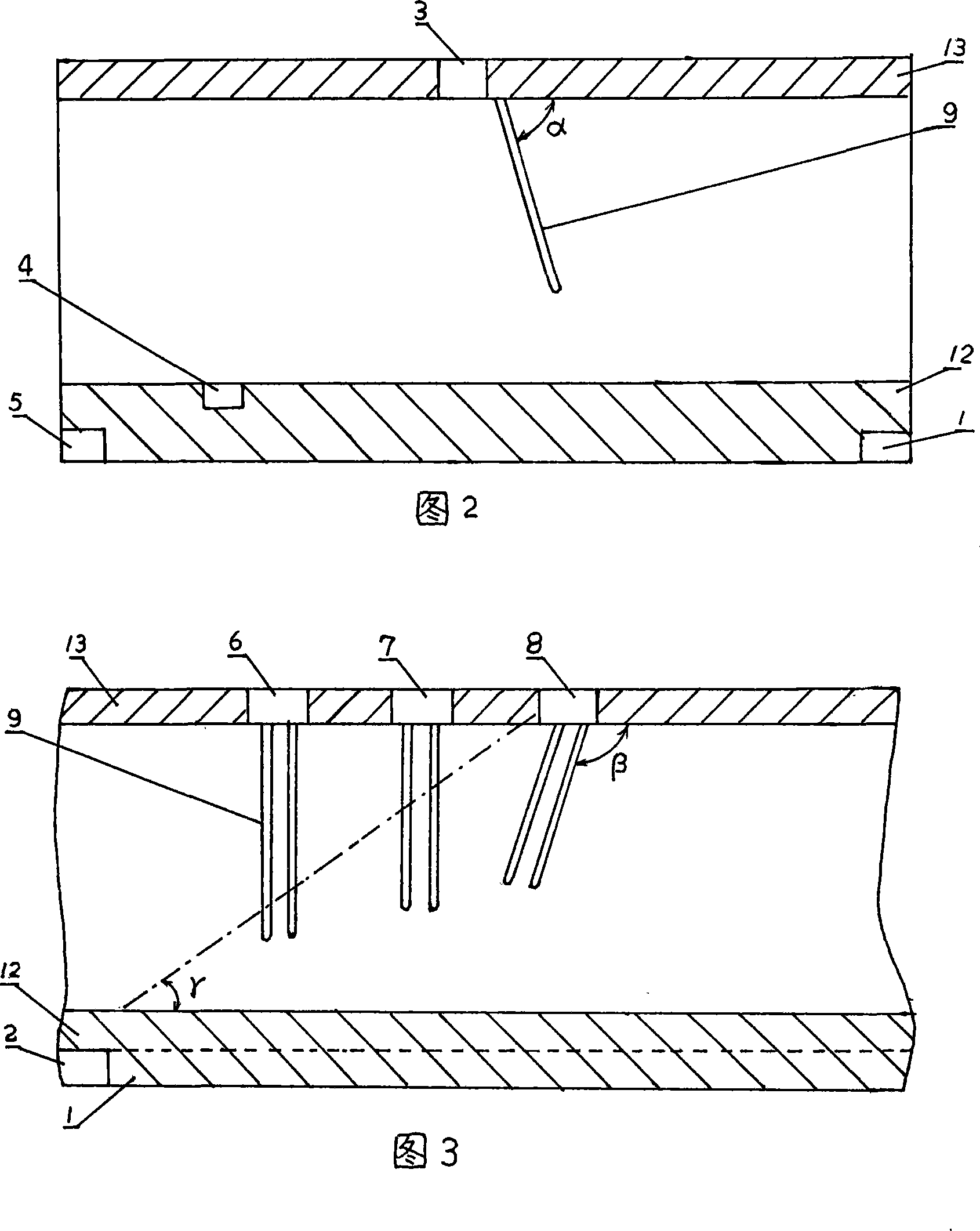 Fully mechanized coal face high suction tunnel lower-returning drilling primary mining gas drainage method