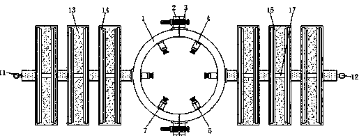 Optical communication wire limiting equipment