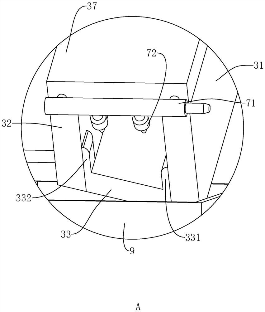 A limestone screening device