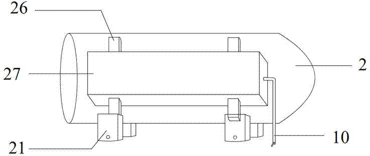 Underwater traveling device