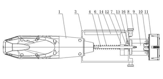 Automatic feed electric screwdriver