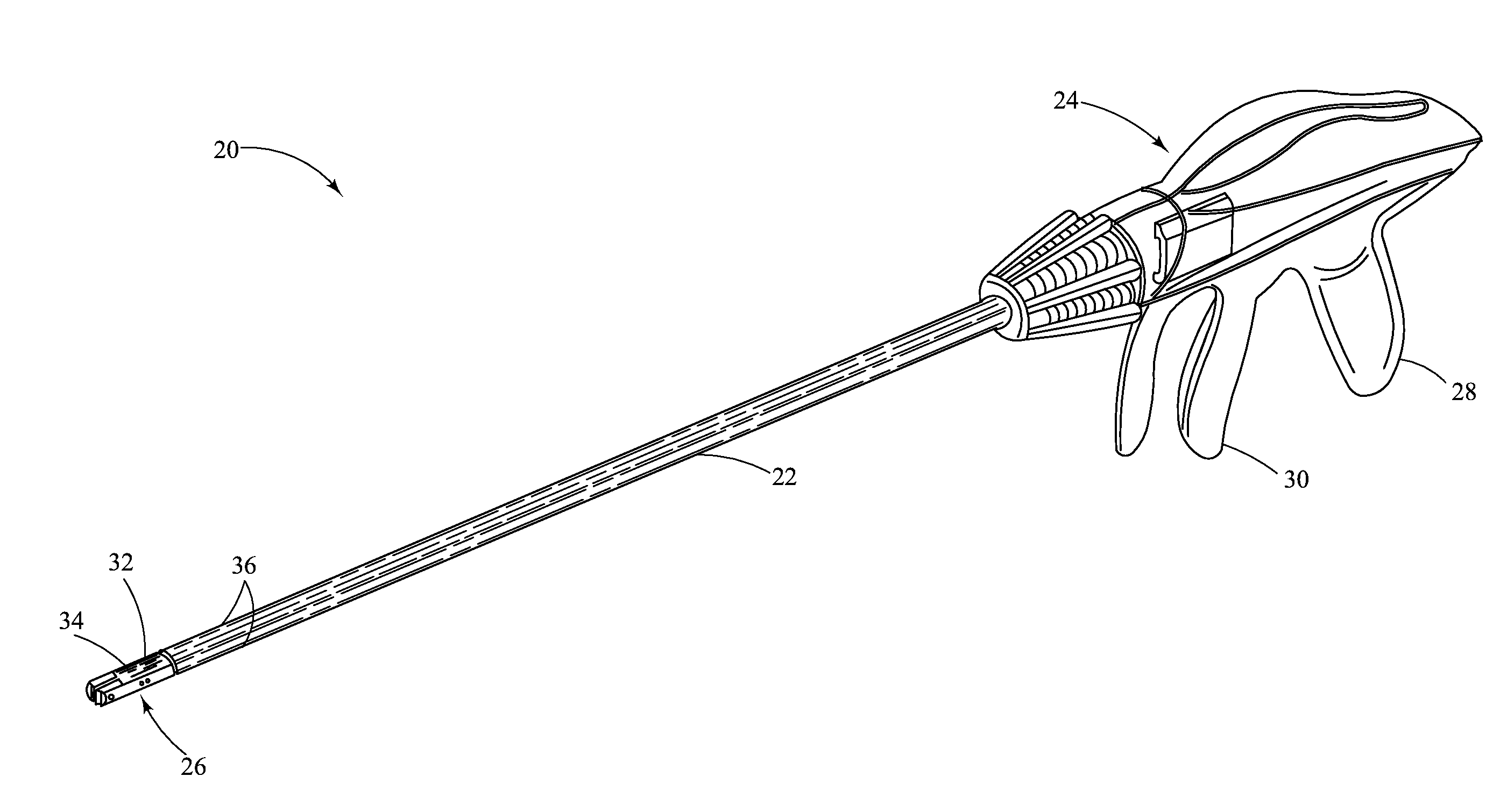 Laparoscopic Suture Device with Autoloading and Suture Capture