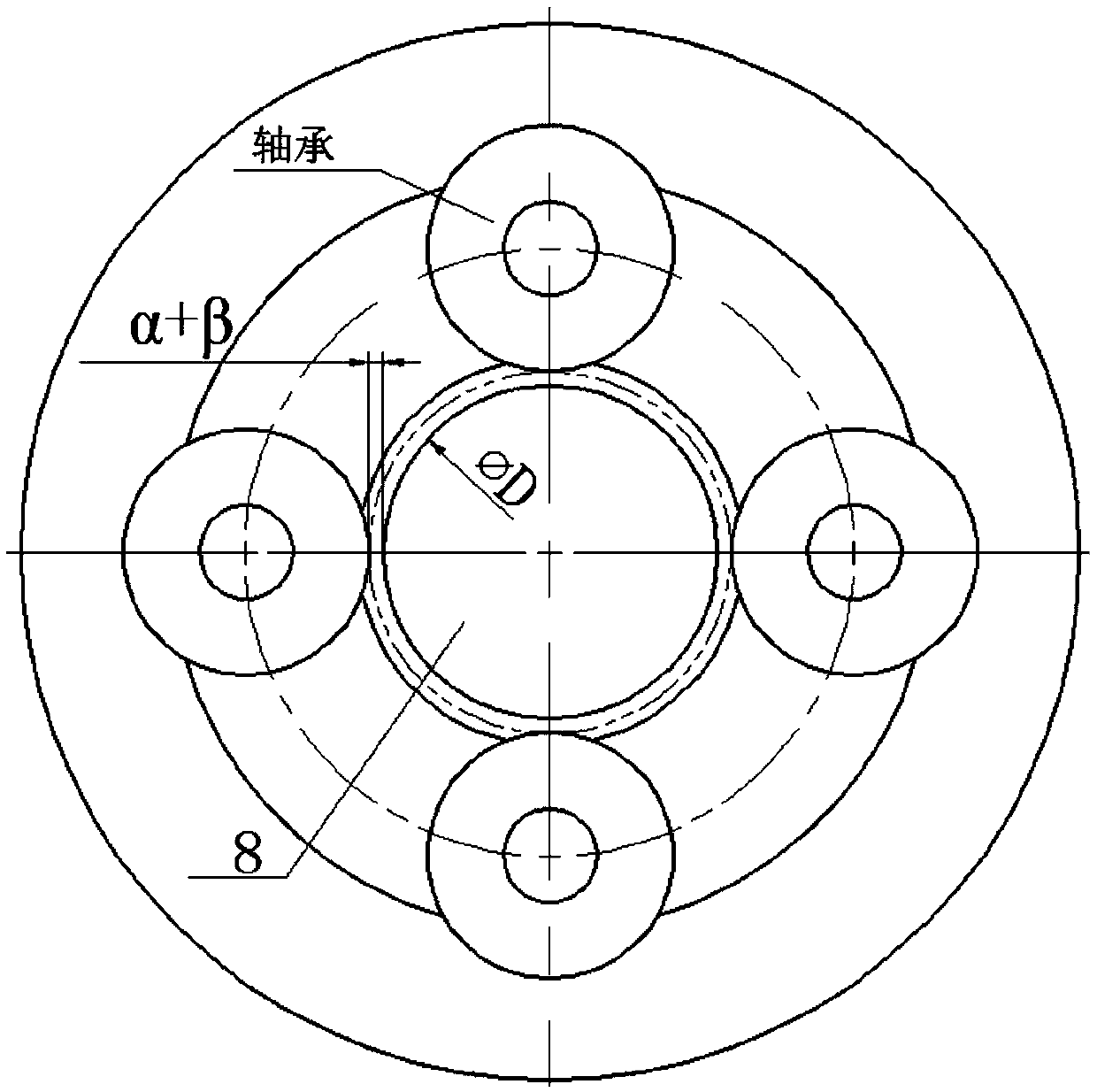 Double-layer dynamic seal device with damping function