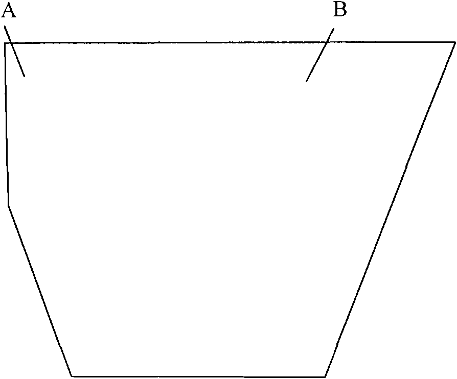 Washing separation device containing powder block material and separation method thereof