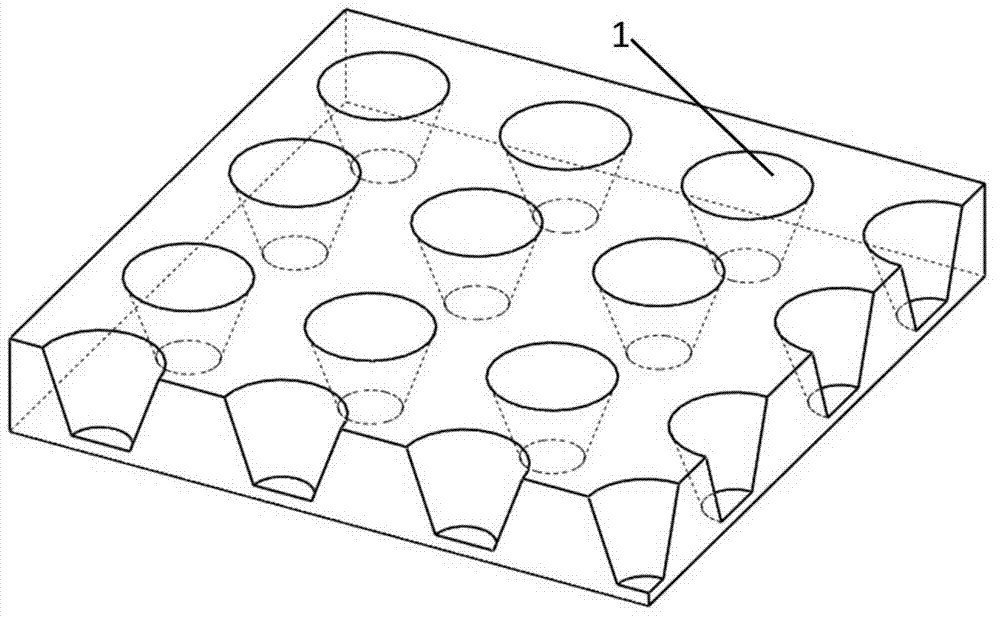 Preparation method of nanocup array biosensor device for ionone detection