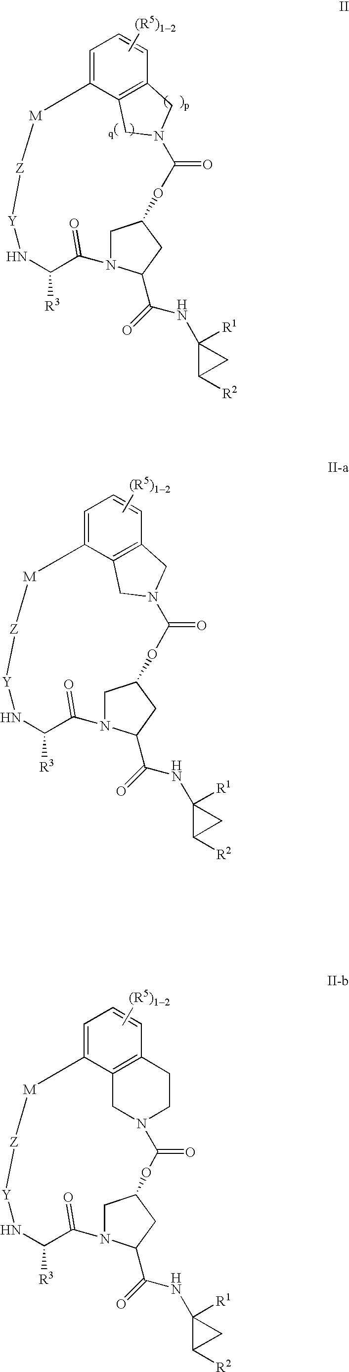 HCV NS3 protease inhibitors