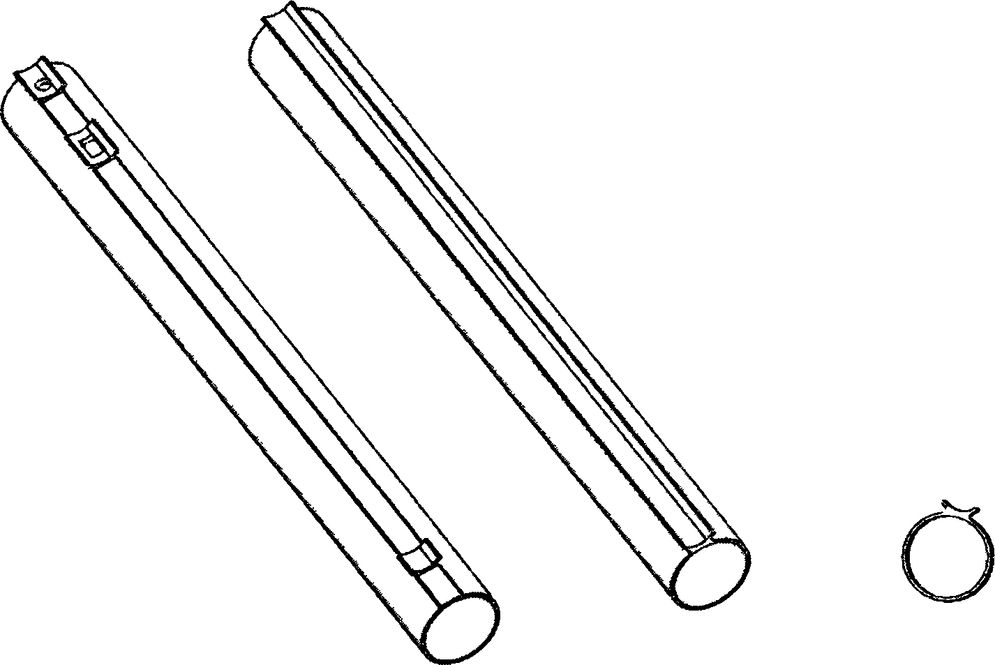 Quick clamp for milling thin-walled tube type workpiece