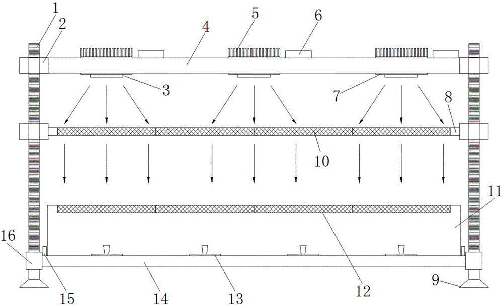 Concentrating photovoltaic assembly on-line testing device