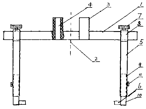 Adult tricorn frontal angle puncture guide and positioning device