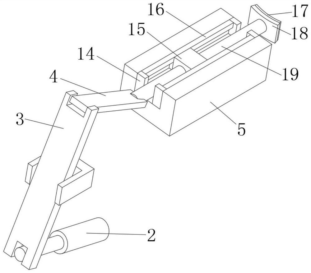 Carbon steel workbench depth and aperture detection device