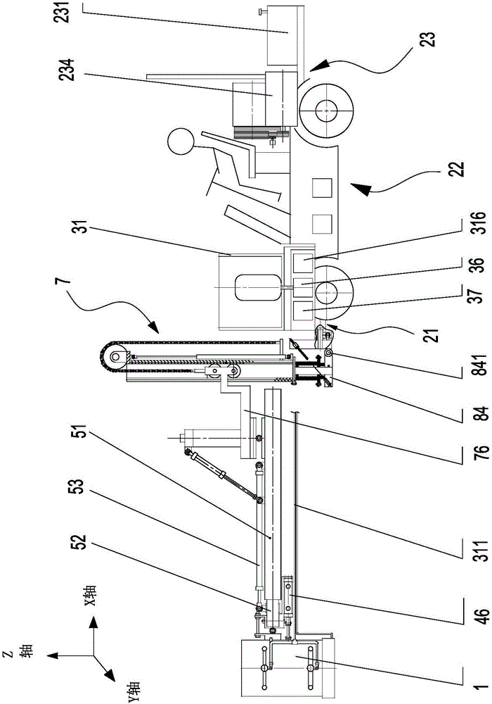 Spraying pressure-stable trunk whitening machine