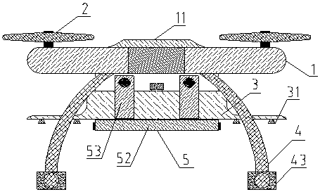 Novel unmanned aerial vehicle for pesticide spraying