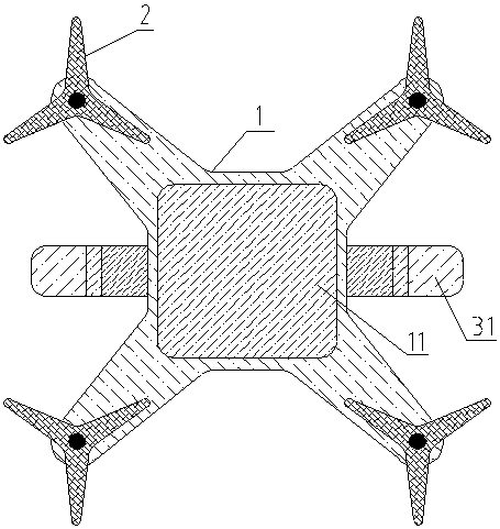 Novel unmanned aerial vehicle for pesticide spraying