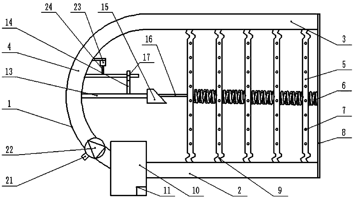 Method for preventing camellia chekiangoleosa fruits from falling