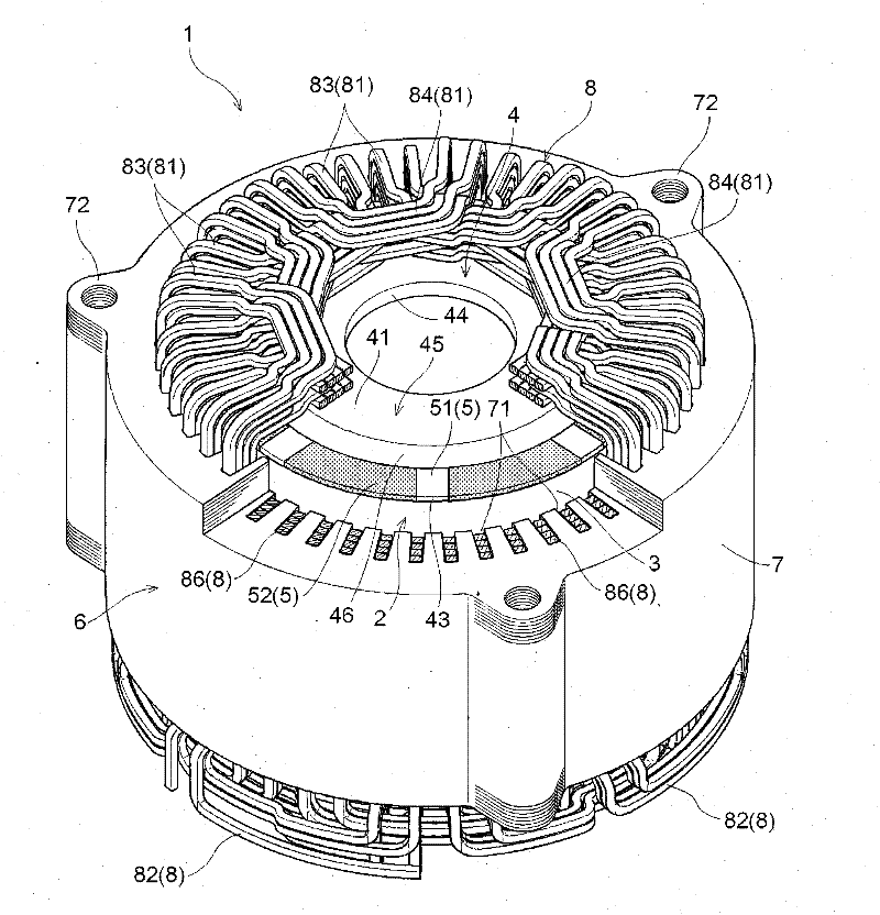 Dynamo electric machine