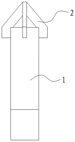 Drum drill for drilling anchor rod