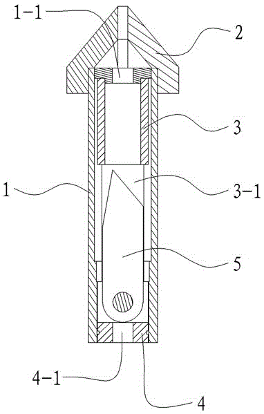 Drum drill for drilling anchor rod