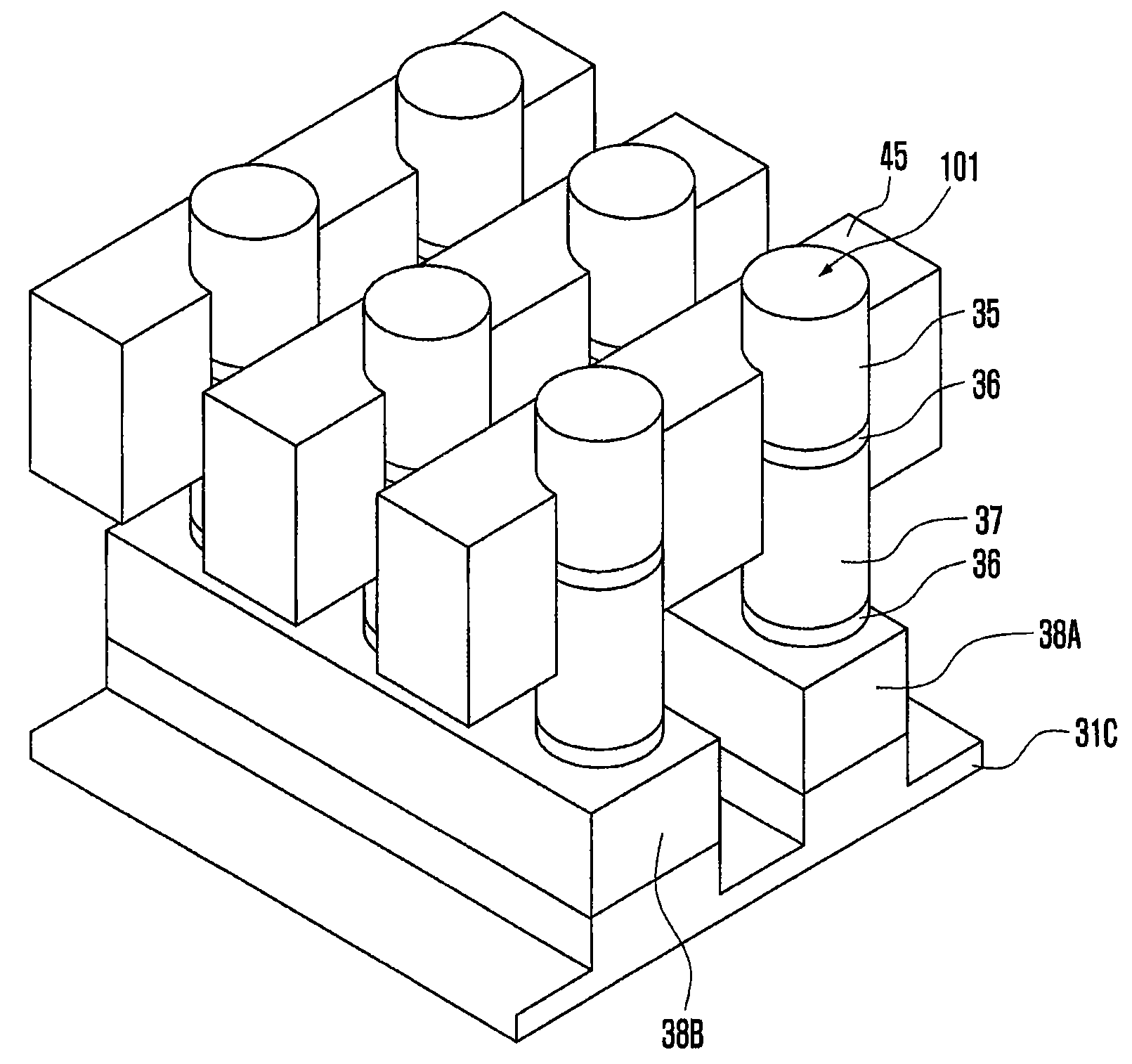 Semiconductor device with vertical channel transistor and method for fabricating the same