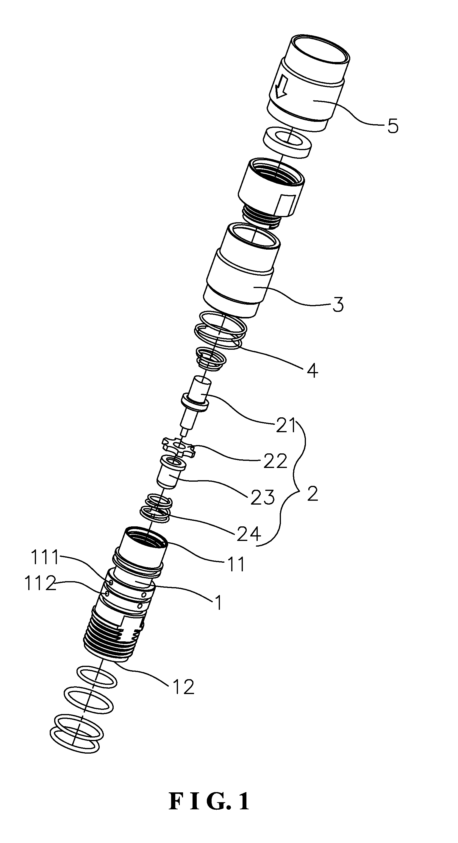 Anti-scalding device with a speedy venting effect