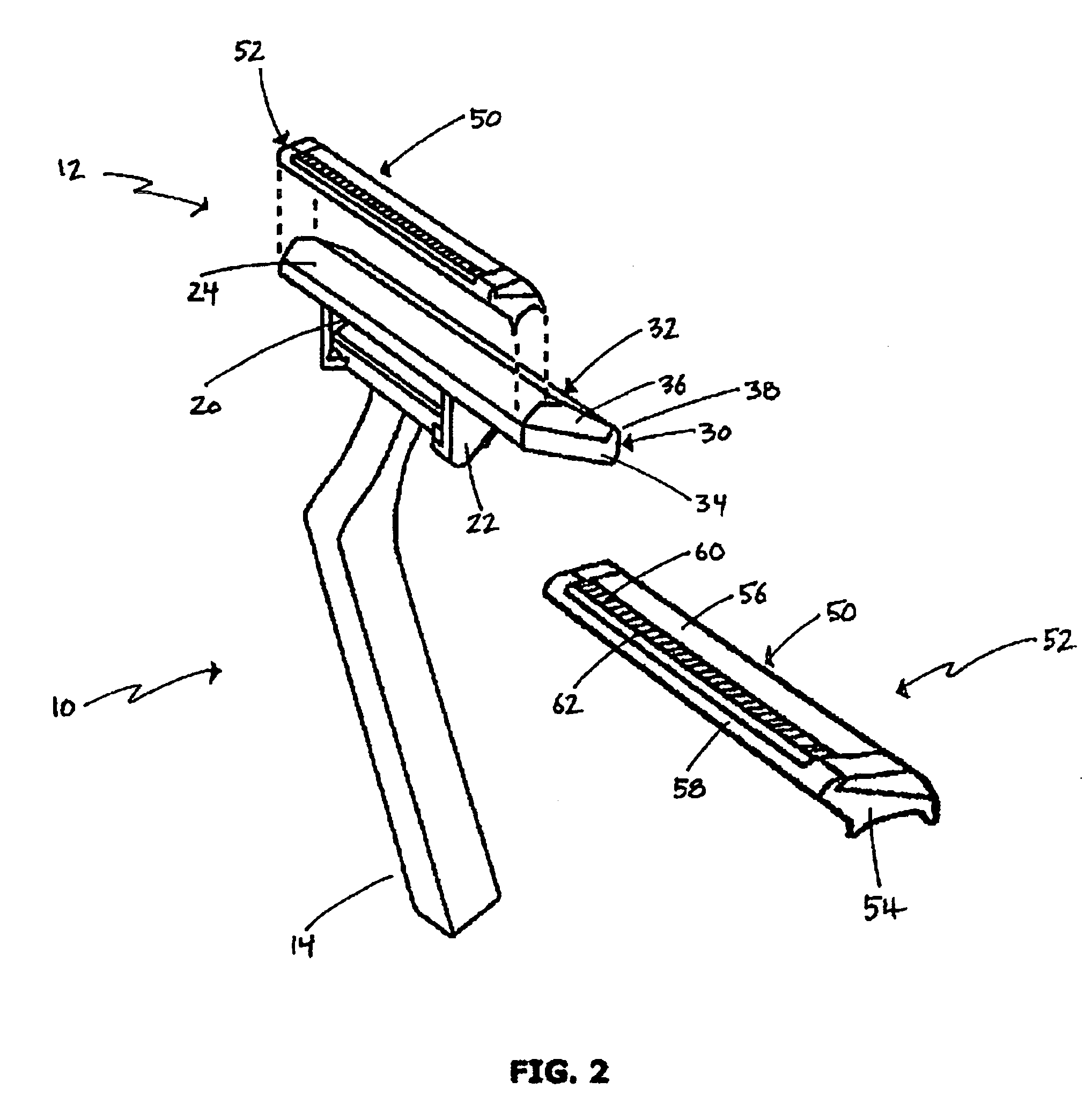 Razor having separate blade groups for shaving and trimming/sculpting