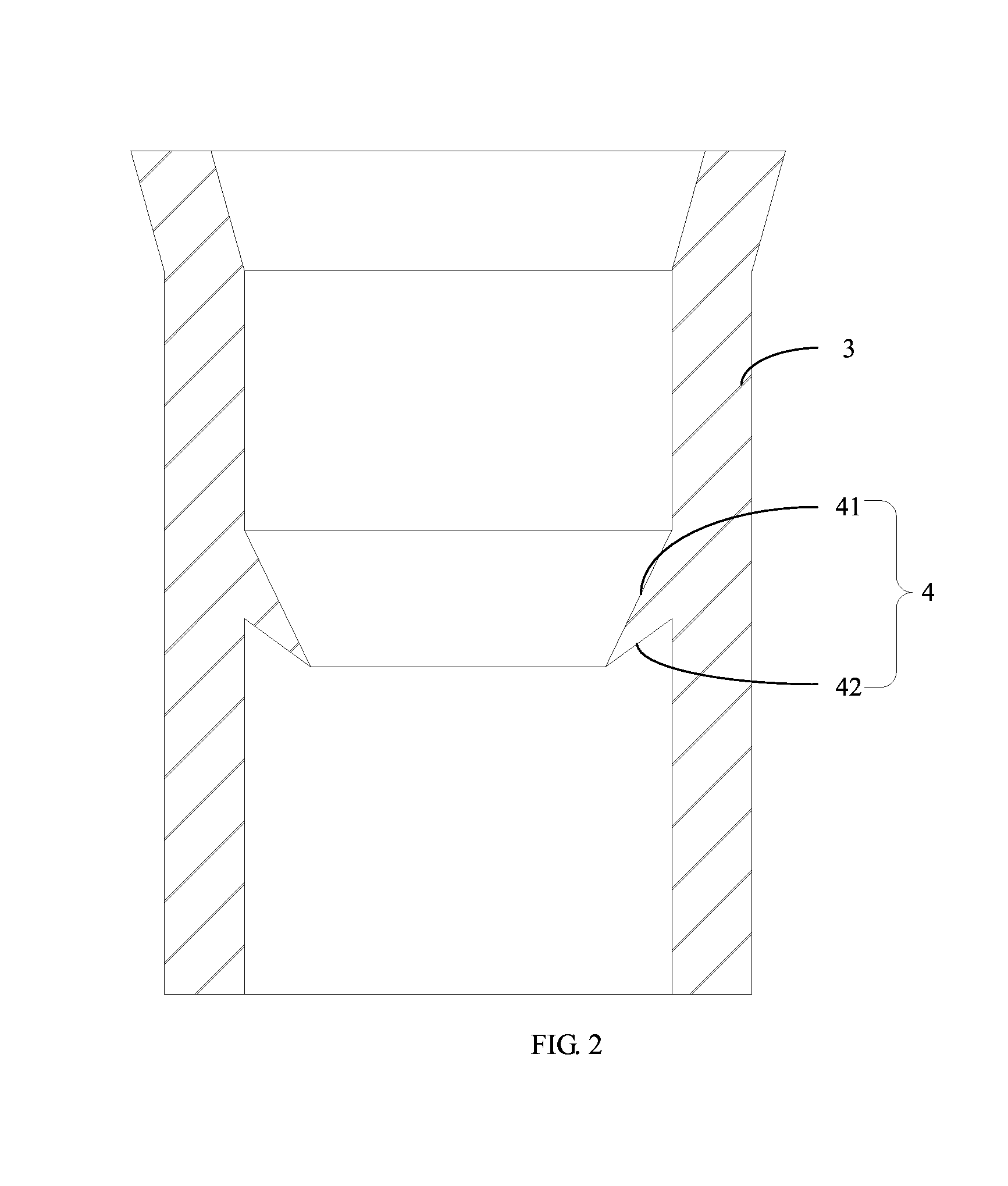 Docking device for material bottles