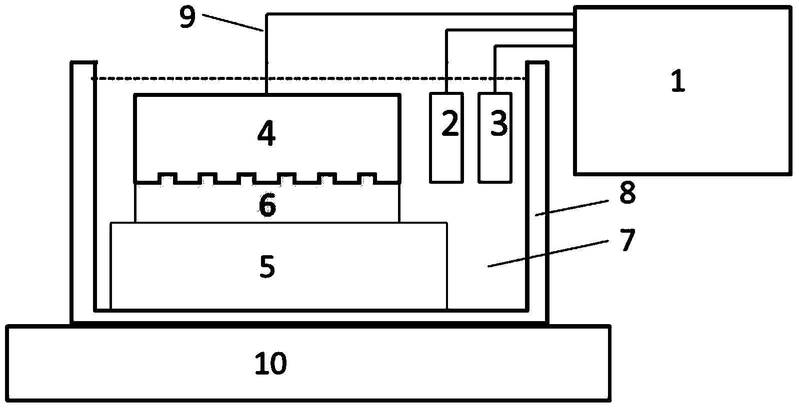 Nano-accuracy electrochemical etching processing method