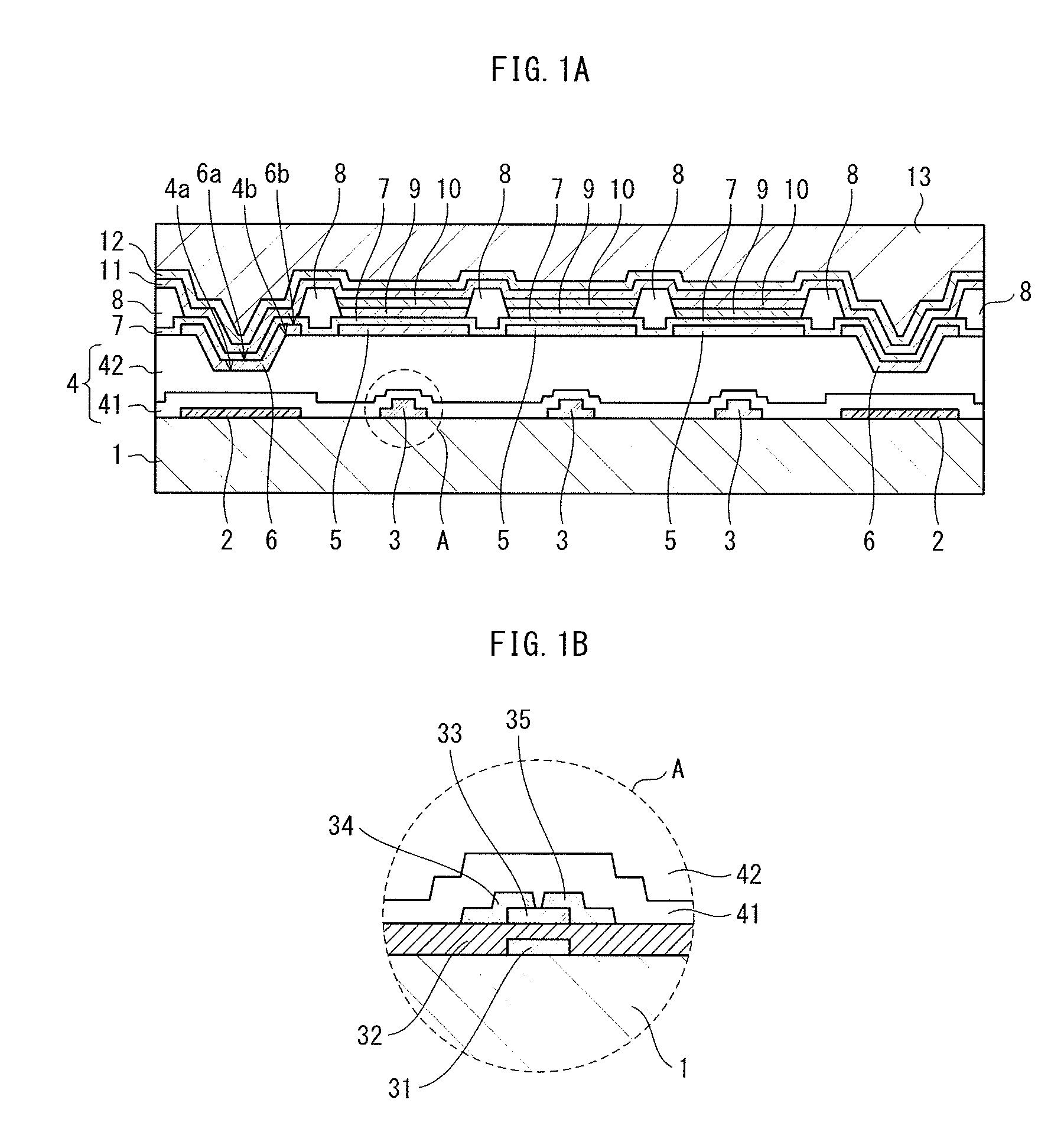 Organic electroluminescence display panel and method of manufacturing same