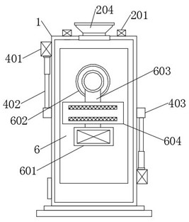 Landscaping waste treatment device