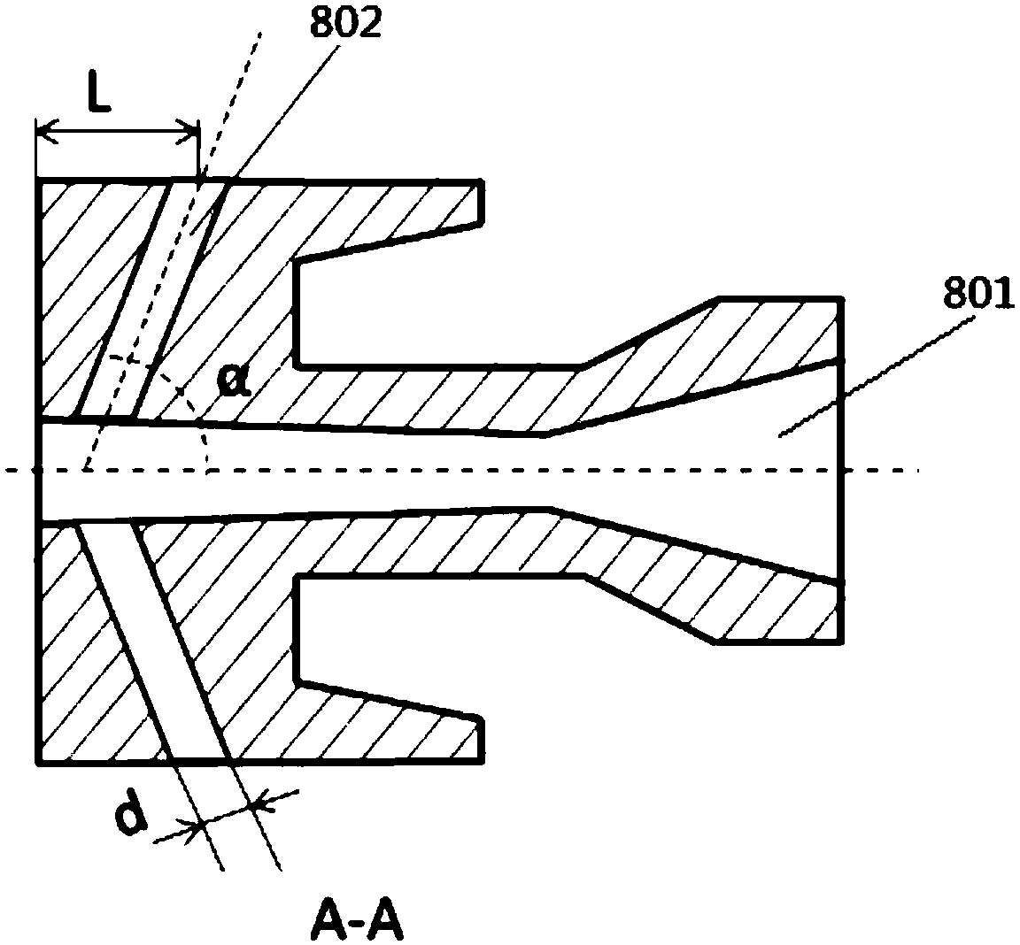 An Atmospheric Supersonic Plasma Spraying Device Forming a Protective Gas Shield