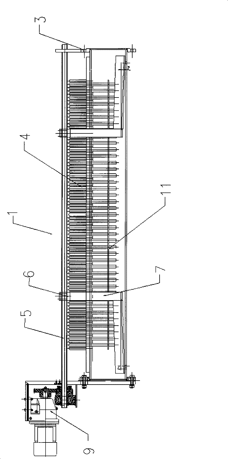 Laminar flow cooling upper spray blocking device