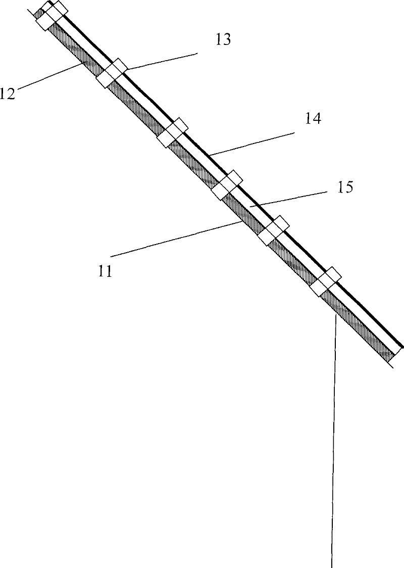 Application and fixation method of bioactive soilless vegetation blanket in roof greening