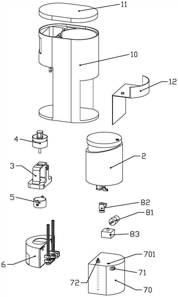 Full-automatic coffee bean grinder